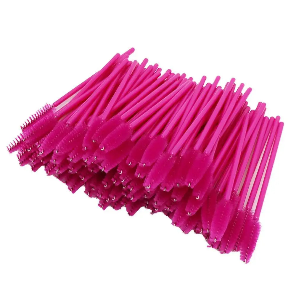 50Pcs Eyelash Brushes Makeup Brushes