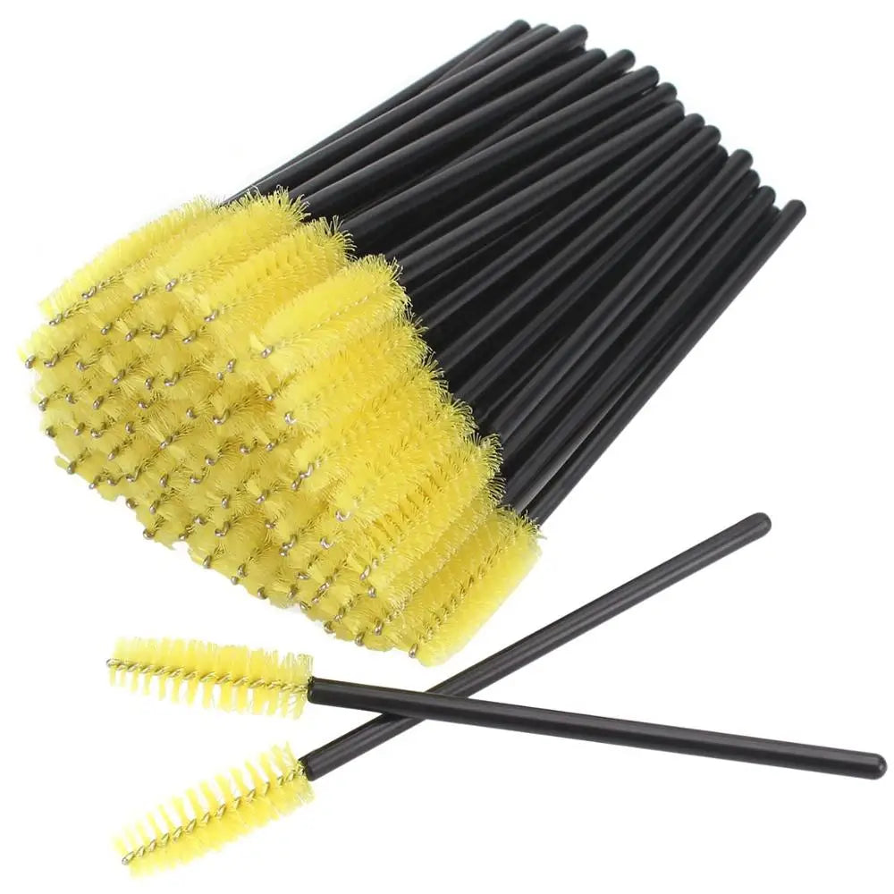 50Pcs Eyelash Brushes Makeup Brushes