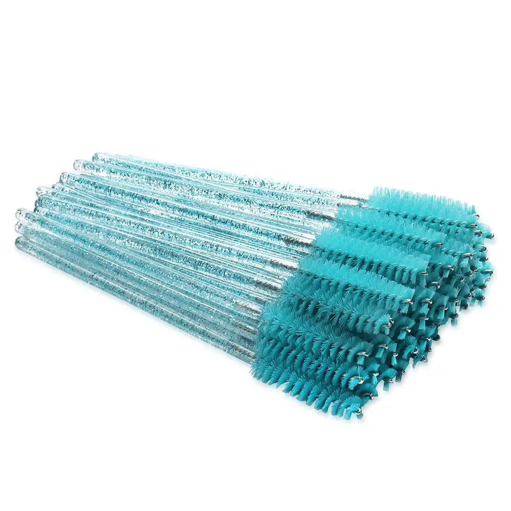 50Pcs Eyelash Brushes Makeup Brushes