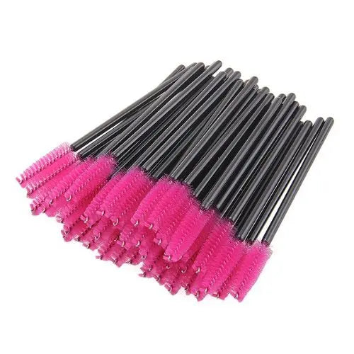 50Pcs Eyelash Brushes Makeup Brushes