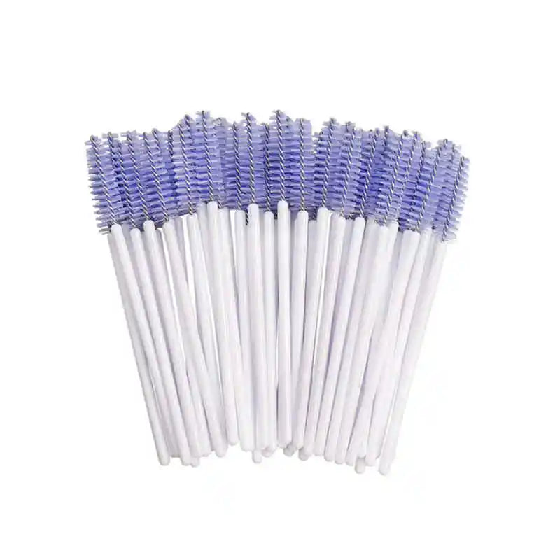 50Pcs Eyelash Brushes Makeup Brushes