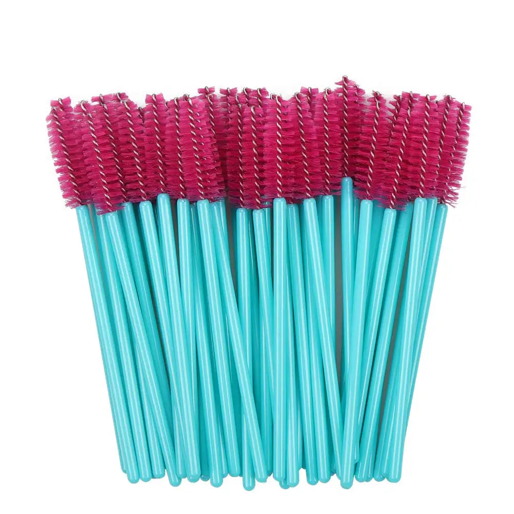 50Pcs Eyelash Brushes Makeup Brushes