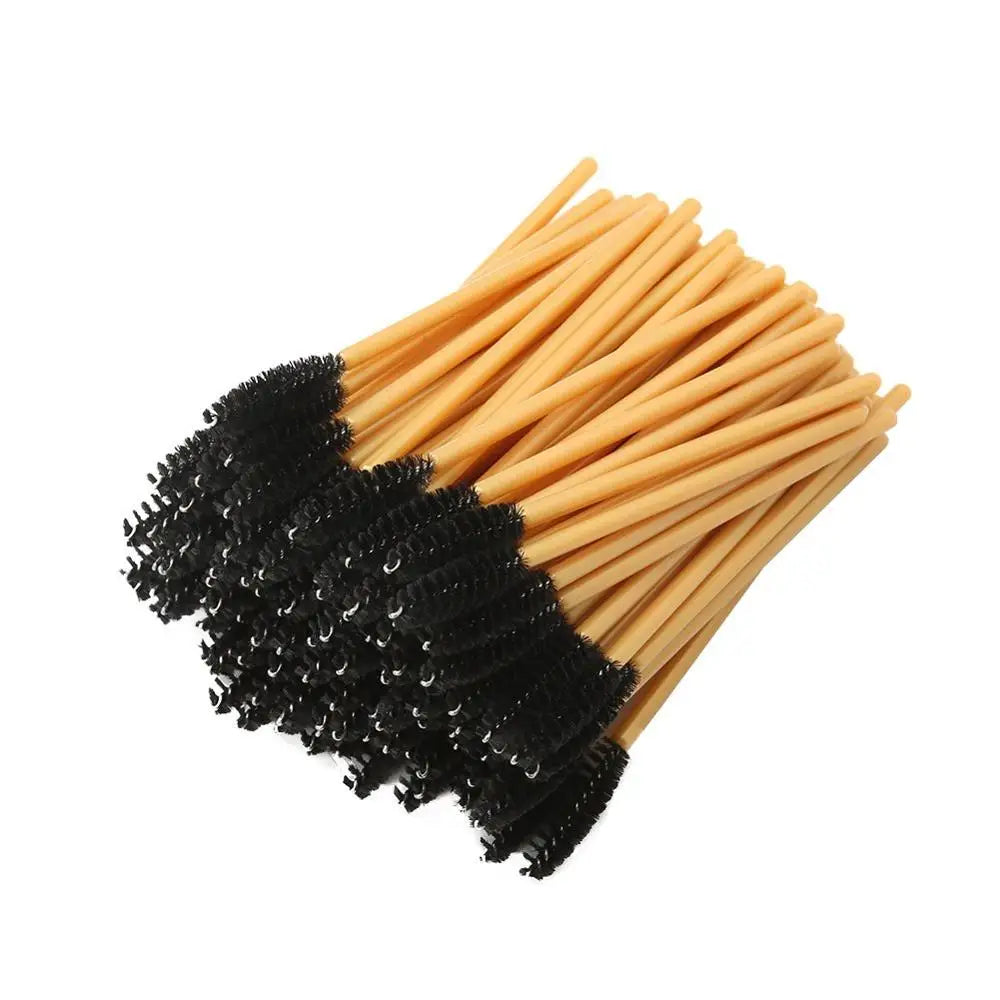 50Pcs Eyelash Brushes Makeup Brushes